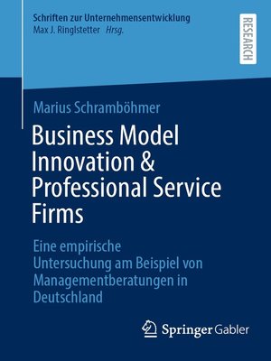 cover image of Business Model Innovation & Professional Service Firms